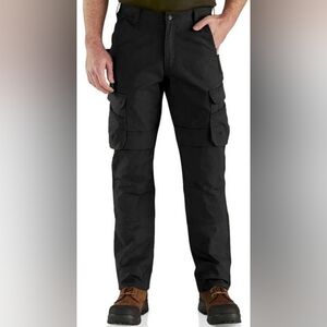 Carhartt Rugged Flex Steel Cargo Work Pants Black 103335 BLK Mens 31X30